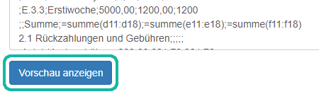 Screenshot vom "Vorschau anzeigen" Button am Ende des Felds zum Hochladen eines neuen Haushaltsplans